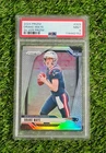 DRAKE MAYE 2024 PANINI PRIZM SILVER ROOKIE #329 PSA 9 MINT PATRIOTS RC Q0282