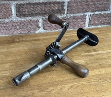 Antique Scarce Marples Hibernia Shoulder Breast Hand Drill Brace Vintage Tool
