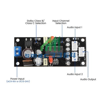 NEW CXA1332 Dolby Noise Cancellation Board Playback Noise Reduction Class B/C