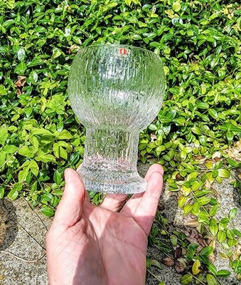 Iittala KEKKERIT 5 1/2'' Water Goblet MCM Unused W/ Original label Finland Single