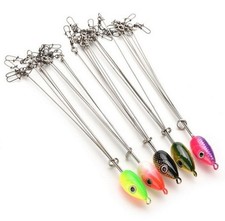 3pcs Umbrella Alabama Rig Bait Fishing Lure Leader Head 5 Arms Multi-color Bass