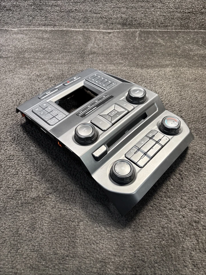 Ford F150 2018 tablero audio climatizador panel de control OEM JL3T-18E243-BKE Foto 2 de 4