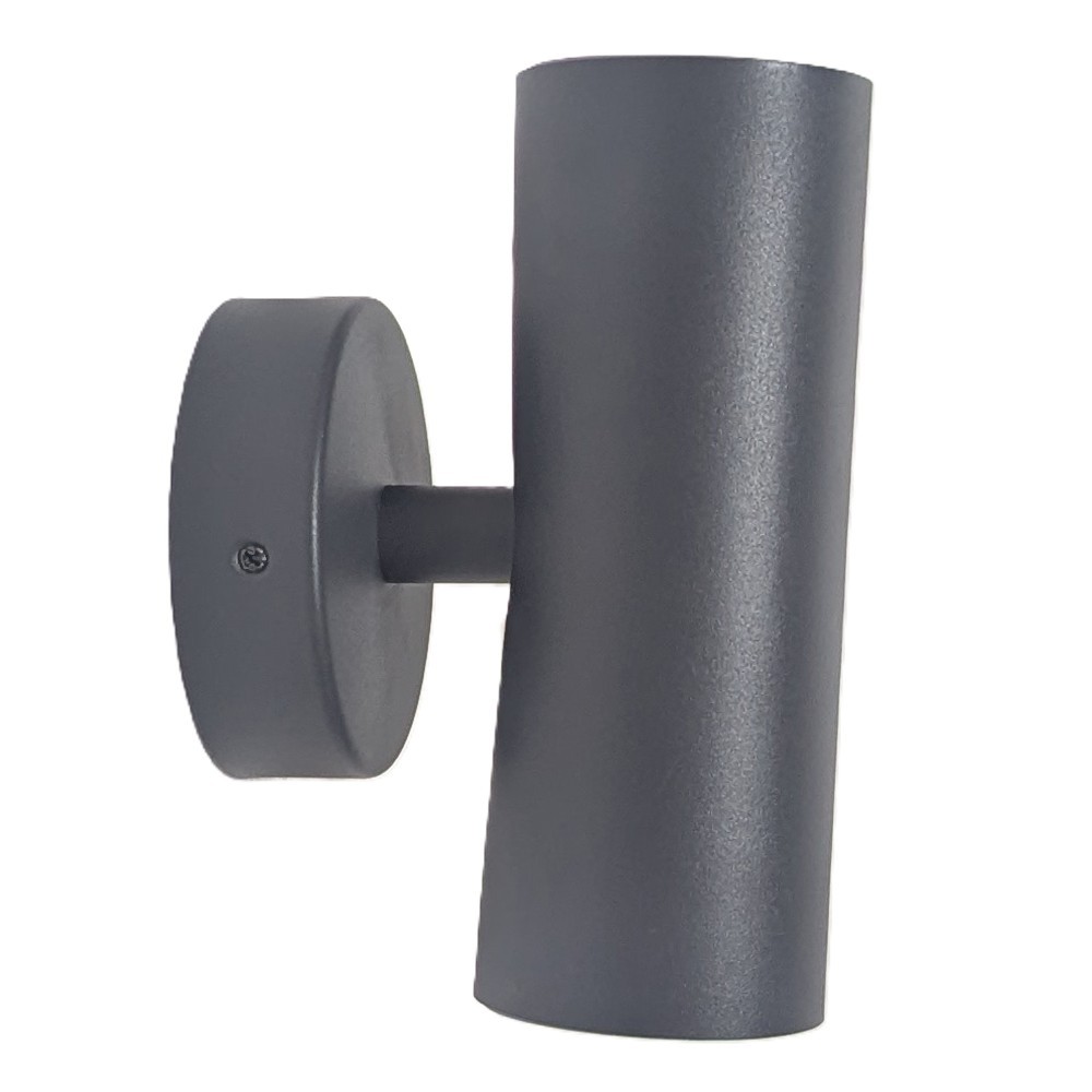 Litecraft Lem Up & Down Outdoor Wall Light Integrated LED - Anthracite Clearance
