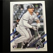 Topps 2021 Update Series Yermin Mercedes #US10 Rookie Baseball Card White Sox. rookie card picture