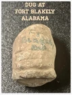 Civil War Relic Miniball Dug at Ft. Blakney Alabama