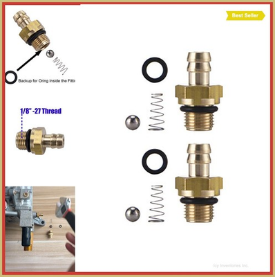 #ad #ad Pressure Washer Chemical Injector Set 1 8 BSP Thread Two Pack Brass $21.24