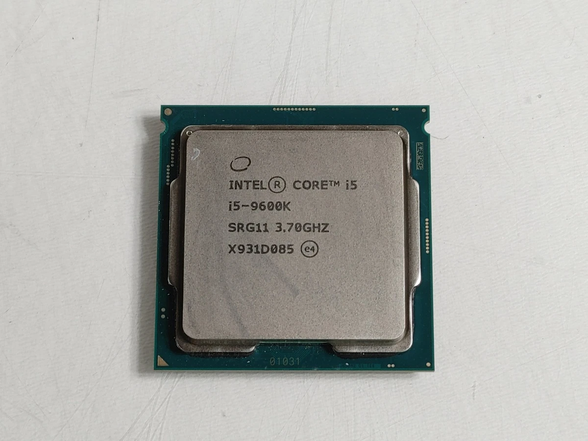Intel Computer Processors Intel Core i5-9600K Processor Model for