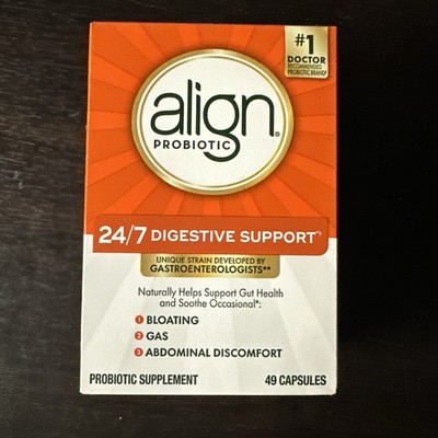 Align Probiotic Ultimate Gut Digestive Balance & Immune Support 49 Caps 01/2028+