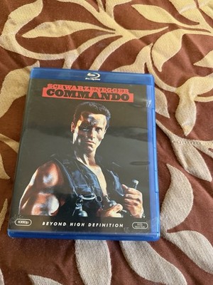 Commando Blu-ray Schwarzenegger 1985 Beyond High Definition  US Release 80s