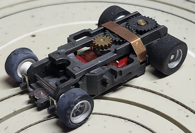 Faller Aurora ~ unbenutzter AFX Motor, 70er Jahre Spielzeug  #EBS1970