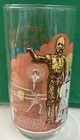 VINTAGE 1977 R2-D2 C-3PO STAR WARS BURGER KING DRINKING GLASS COCA-COLA