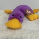 VINTAGE Ty Beanie Babies Patti The Platypus Plush Toy  RARE ORIGINAL TAGS