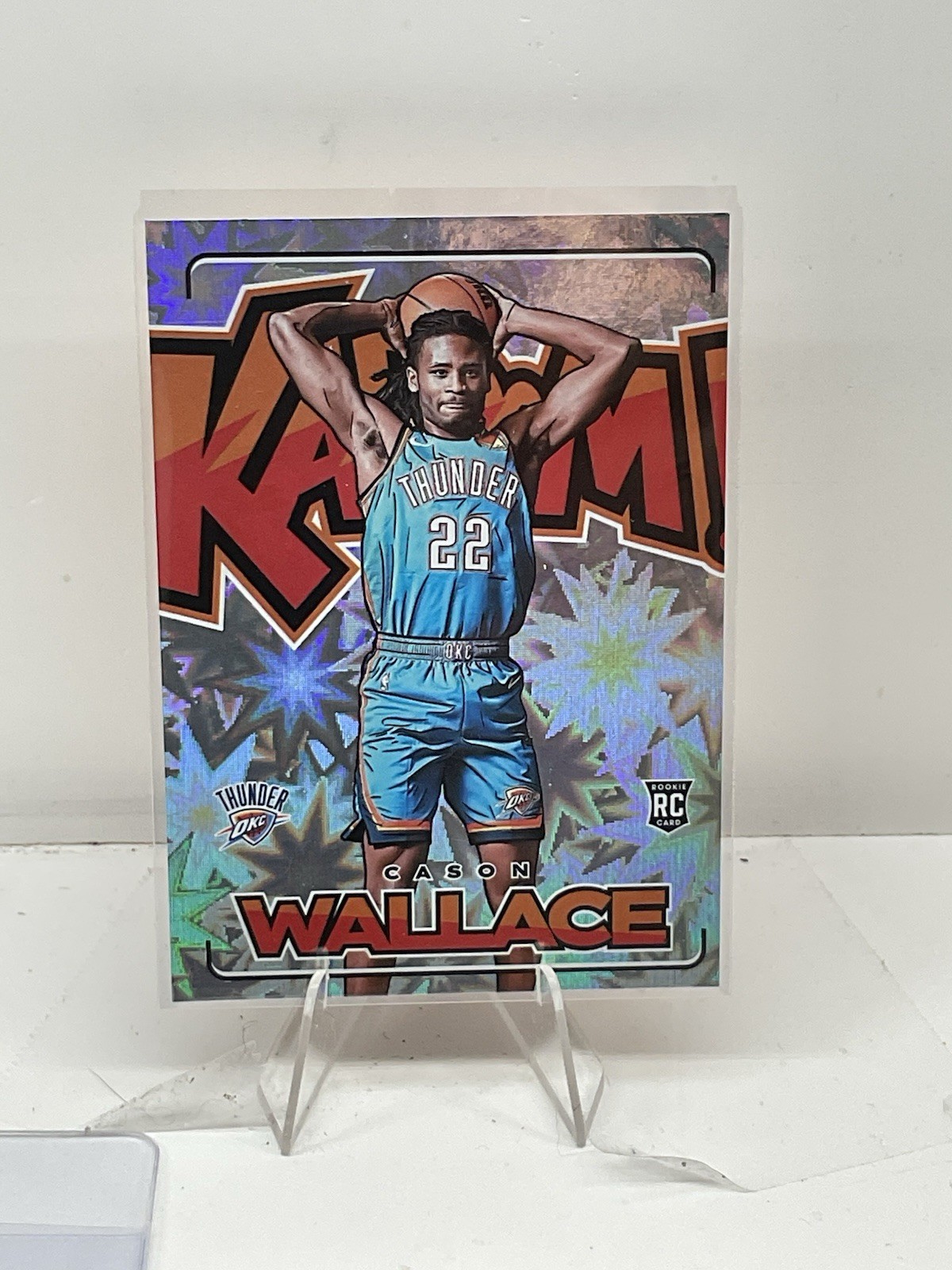 2023-24 Panini Crown Royale - Kaboom! Cason Wallace #20 (RC)