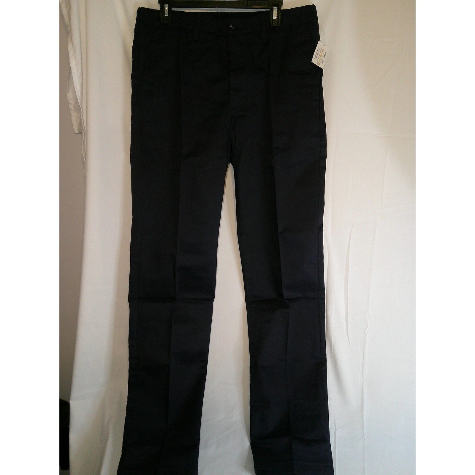 Lands' End Outfitters Mens Tailored Fit Pants OEKO-TEK Blue 34x34 NWT DISC SHIP