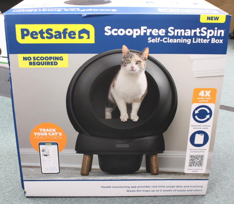 PetSafe ScoopFree SmartSpin Self-Cleaning Cat Litter Box
