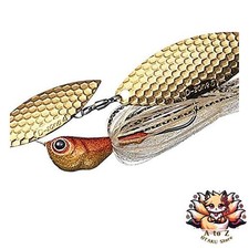NEW Evergreen Spinnerbait D-Zone 3/4oz Double Willow Leaf #09 Gold Rush