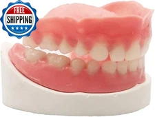 Denture Do It Yourself Full Set of Top and Bottom Fake Teeth for Improve...