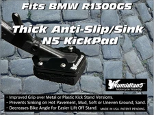 N5 KickPad for BMW R1300GS Kick Stand Side Stand Enlarger and Anti Sink/Slip