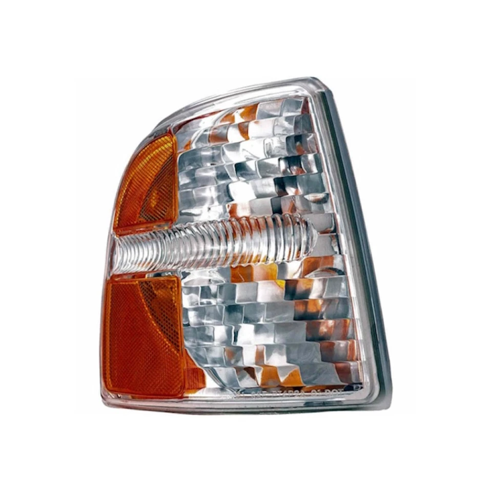 Luz de señalización lateral lado del pasajero para Ford Explorer 2004 2005 | Lente ámbar/transparente Foto 3 de 4