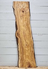 Live Edge Olive Wood Board – 1200mm x 250–310mm x 25mm – O560