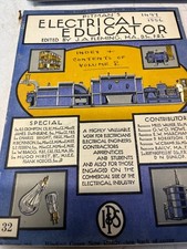 Pitman's Electrical Educator Magazine NUMBER 32  11TH DEC 1926 VINTAGE