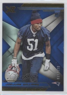 2019 Panini XR Rookies Blue 71/199 Joejuan Williams #199 Rookie RC 0q3