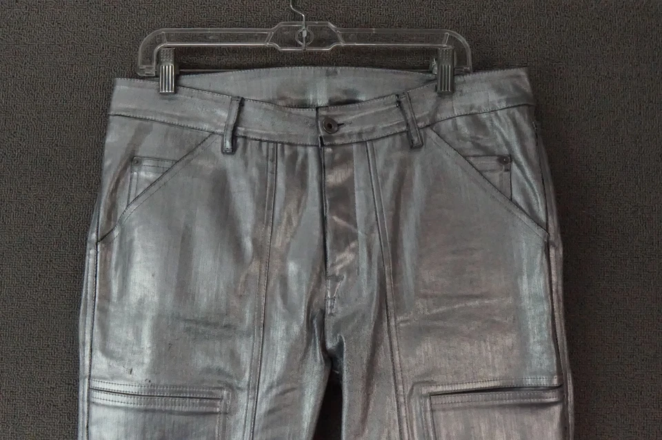 Rick Owens DRKSHDW Denim Aluminium Men's Size 35X32 - Image 2 of 4