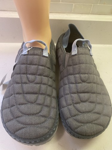 Merrell Hut Moc Gray Quilted Women’s Slip On Shoes J90802 Size 5 - Picture 2 of 7
