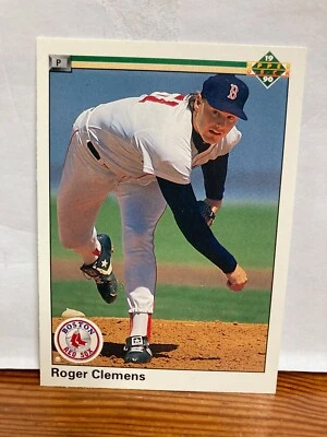 Roger Clemens 1990 Upper Deck Baseball Card Karte Boston Red Sox - Bild 1 von 2