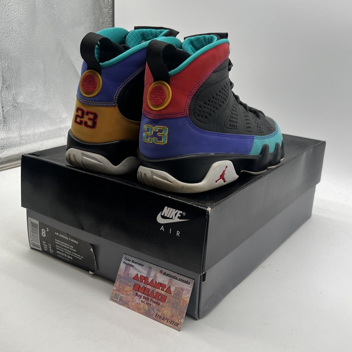 シューズ(男性用) Jordan Air Joran 9 Retro 302370 065 NIKE AIR JORDAN 9 RETRO DO IT DREAM IT IX 302370-065 Sz 10 | eBay