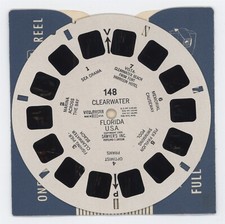 RARE View-Master Reel 148, Clearwater, Florida, 1955 - MINT Free Shipping