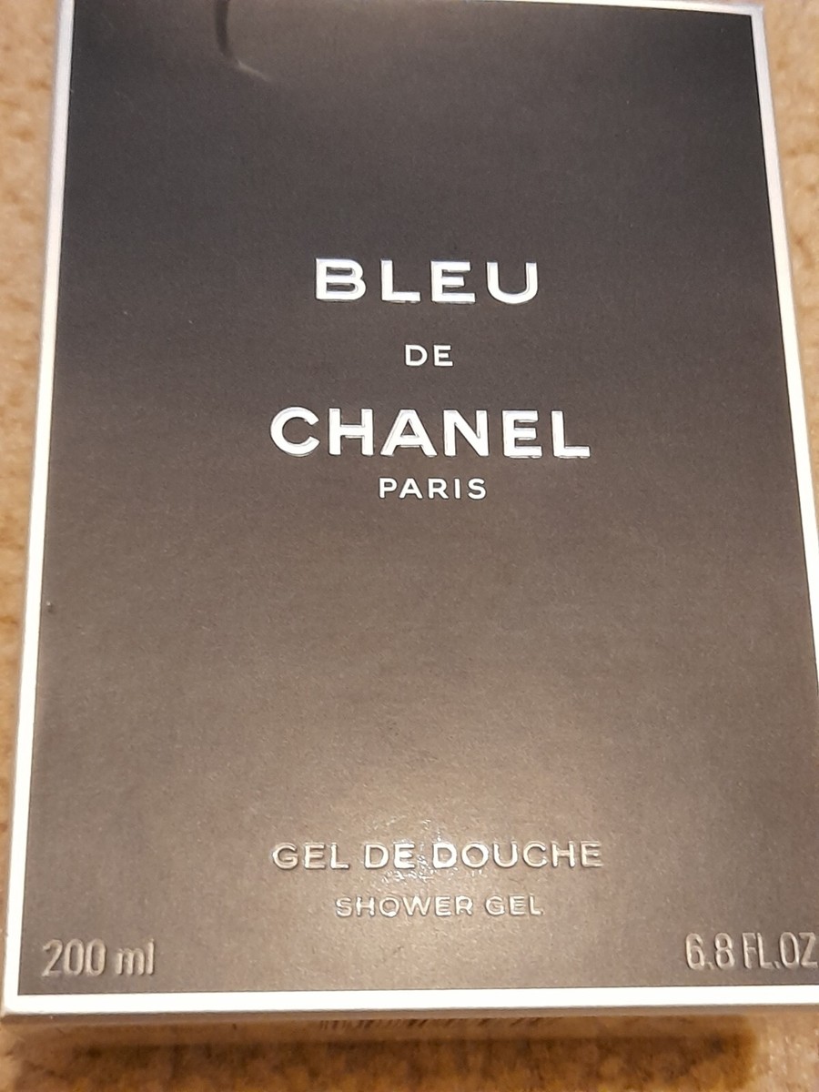 Cosmetics Chanel Bleu Shower Gel 200ml EMPTY BLEU DE CHANEL PARIS