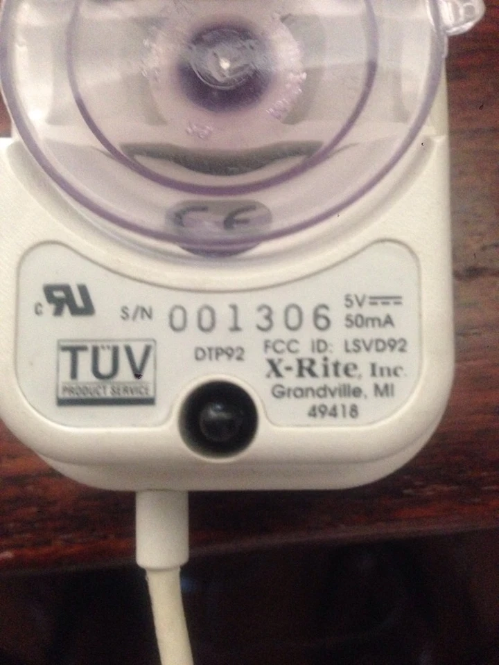 X-Rite Color Monitor Optimizer DTP92Q - In Excellent Condition wo power adapter - Image 4 of 4