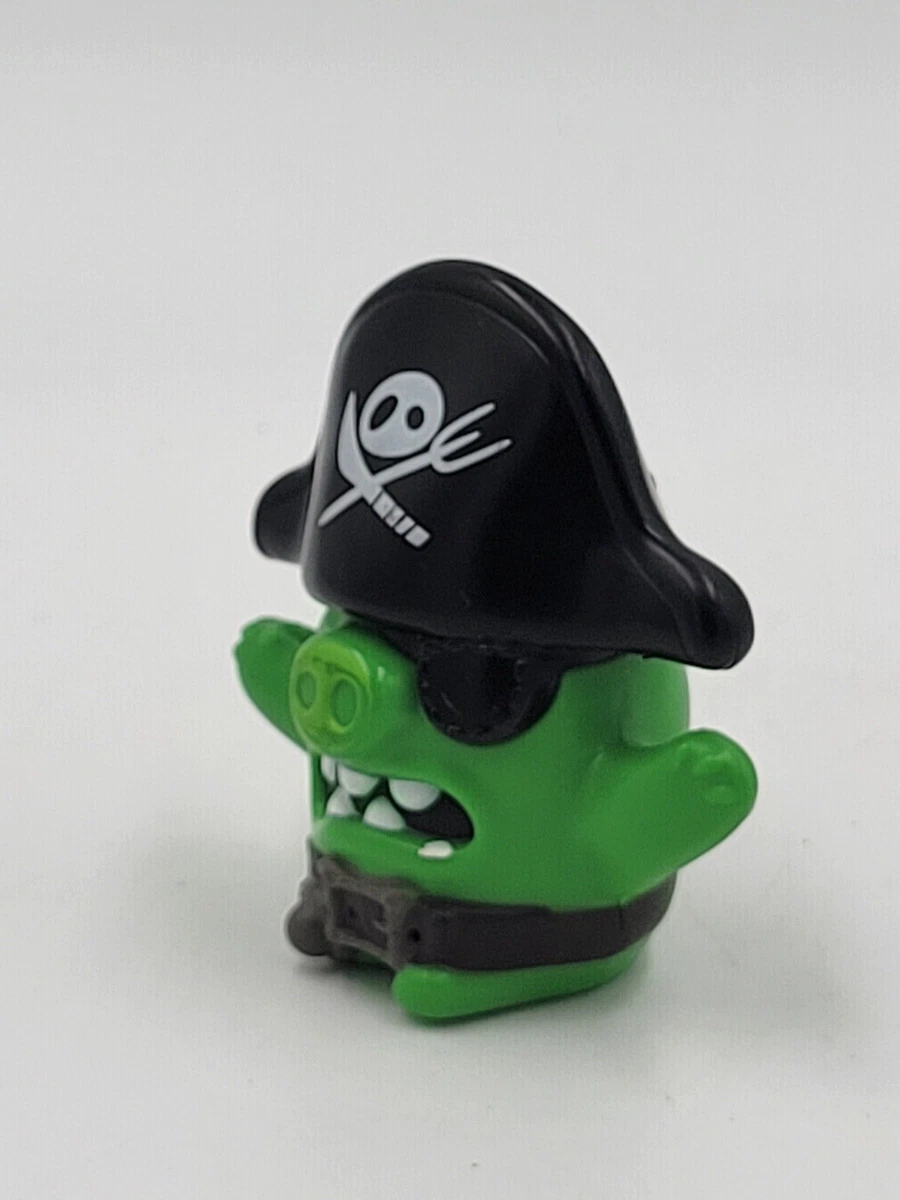 Angry Birds Green Pig Piggy Hog Pirate Ship McDonald's Toy Figure