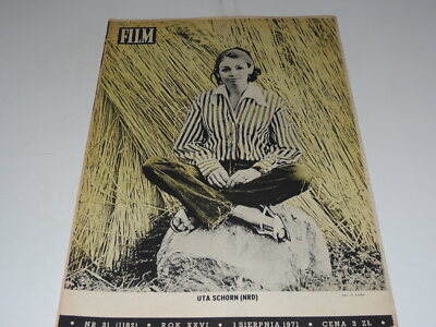 Film 31/1971 Polish magazine Uta Schorn, Gregory Peck, Ali McGraw, Ryan O`Neal