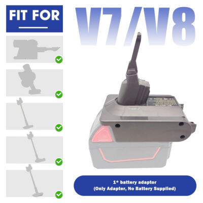 Adapter für Stanley für Black&Decker 18V Akku für Dyson V7 V8 Konverter Werkzeug