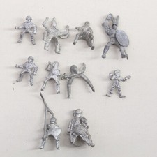 D D Dungeons  Dragons Metal Miniatures RPG Grenadier 70's 80's Lot of 10 A57