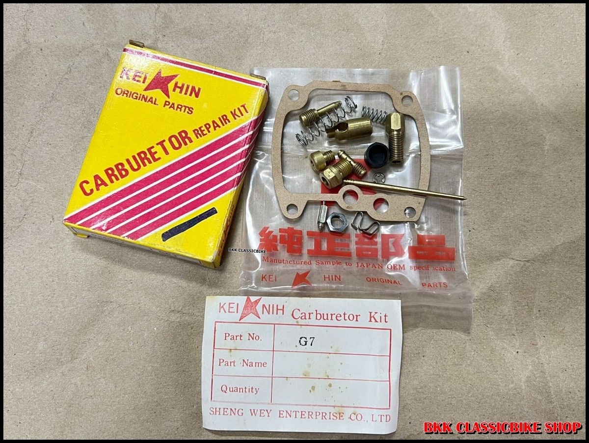 Kawasaki G7 G7S Carburetor Rebuild Kit Carb Repair Set NEW | eBay