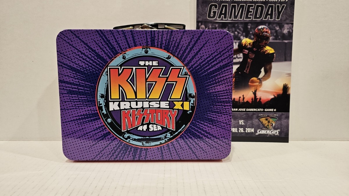 The 💋 KISS Kruise XI At Sea Lunch Box Brand New Rare & Exclusive