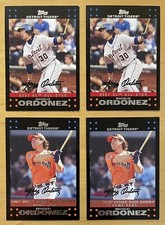 Magglio Ordonez Lot Of (4) 2007 Topps Update All-Star & Home Run Derby EX