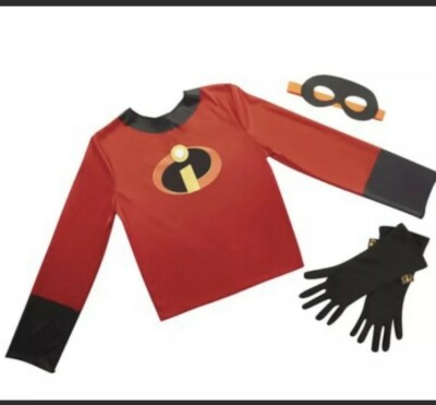 Incredibles Super Dress up Set/ Costumes Fits Sizes 4-6X Disney
