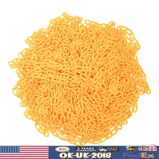 200ft Plastic Barrier Chain Yellow Chain Safety Chain Barrier Fits Crowd Control