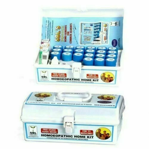 SBL Homeopathy Home Kit consisting of 25 Homoeopathic Medicines Homoeopathy Kit