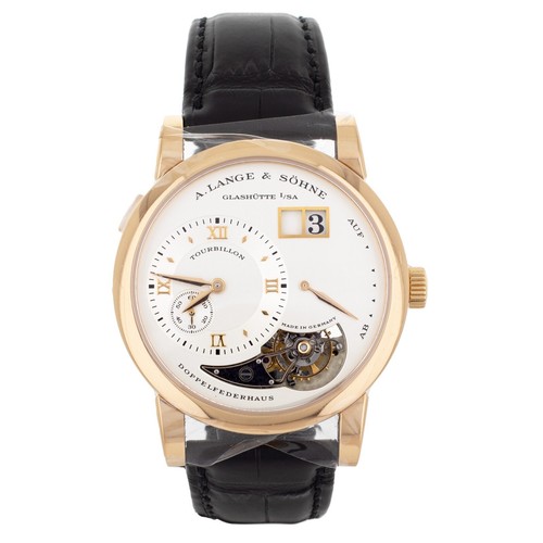 A. Lange & Sohne 18K Rose Gold Lange 1 Tourbillon Manual Winding 38.5MM 704.032