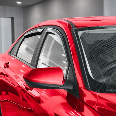 In N Out For 2021-2025 Hyundai Elantra 3D Wavy Mugen Style Window Visors Rain Guards Hyundai Elantra 2022 Accessories - Foto 9