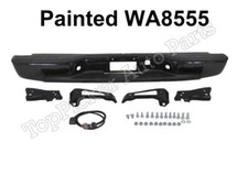 Painted Black Wa8555 Rear Bumper Assy For 99-07 Silverado Sierra Fleetside 1500
