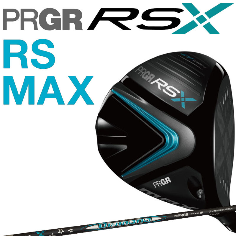 Yokohama PRGR Golf 2024 RS X MAX DRIVER Diamana Shaft Model