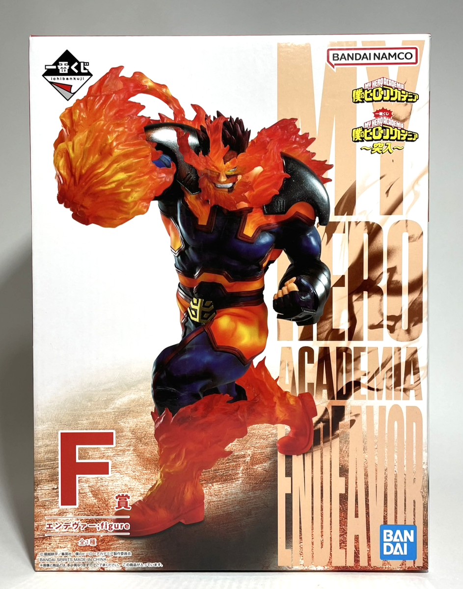 My Hero Academia Endeavor Figure Ichiban Kuji F Rush Bandai Japan