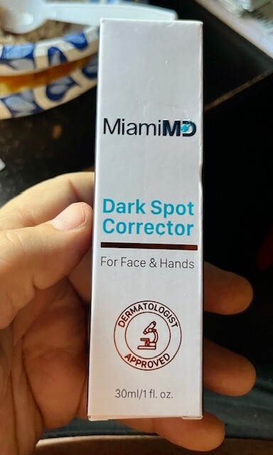 Miami MD/MiamiMD Face & Hands DARK SPOT CORRECTOR - 1 fl. oz./30ml. - NIB!