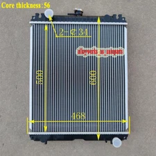 Fits Kubota Excavator KX121-3S KX161-3 U50-3 U45-3 U45-3ST Radiator RD411-42300